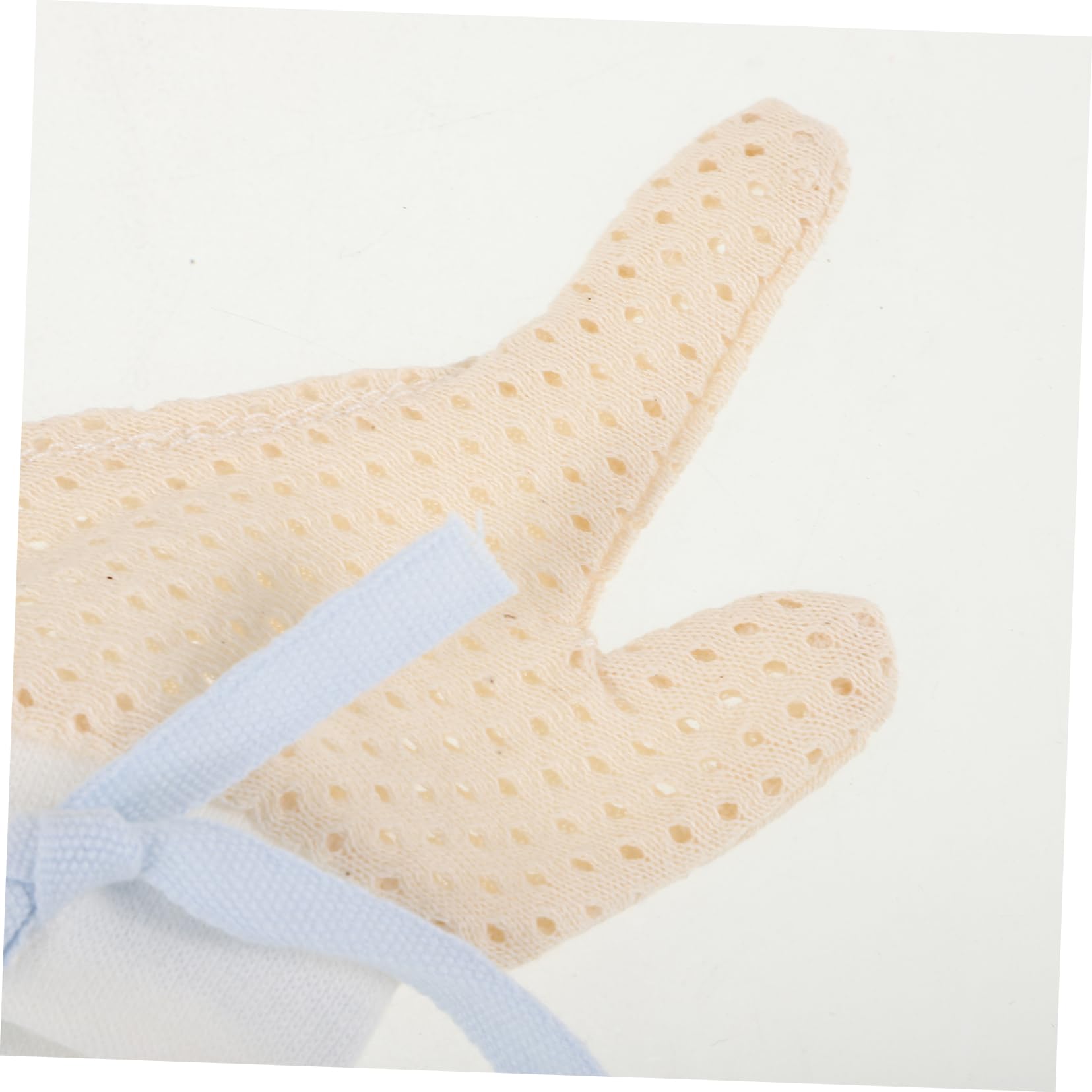 BESTonZON 5 Paia Smetti Di Mangiare i Guanti Per i Bambini Protezione Per Il Pollice Del Guanti Neonato Senza Nessun Guanto Antigraffio Guanti Antigraffio Filato Di Cotone