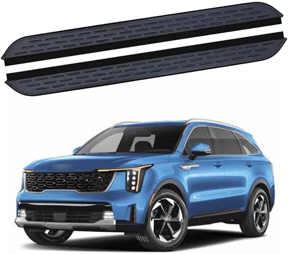Fixed 2PCS Running Board fits for KIA Sorento 2021-2025 Side Step Protect Bar Pedal Nerf Bars Accessories w/Brackets