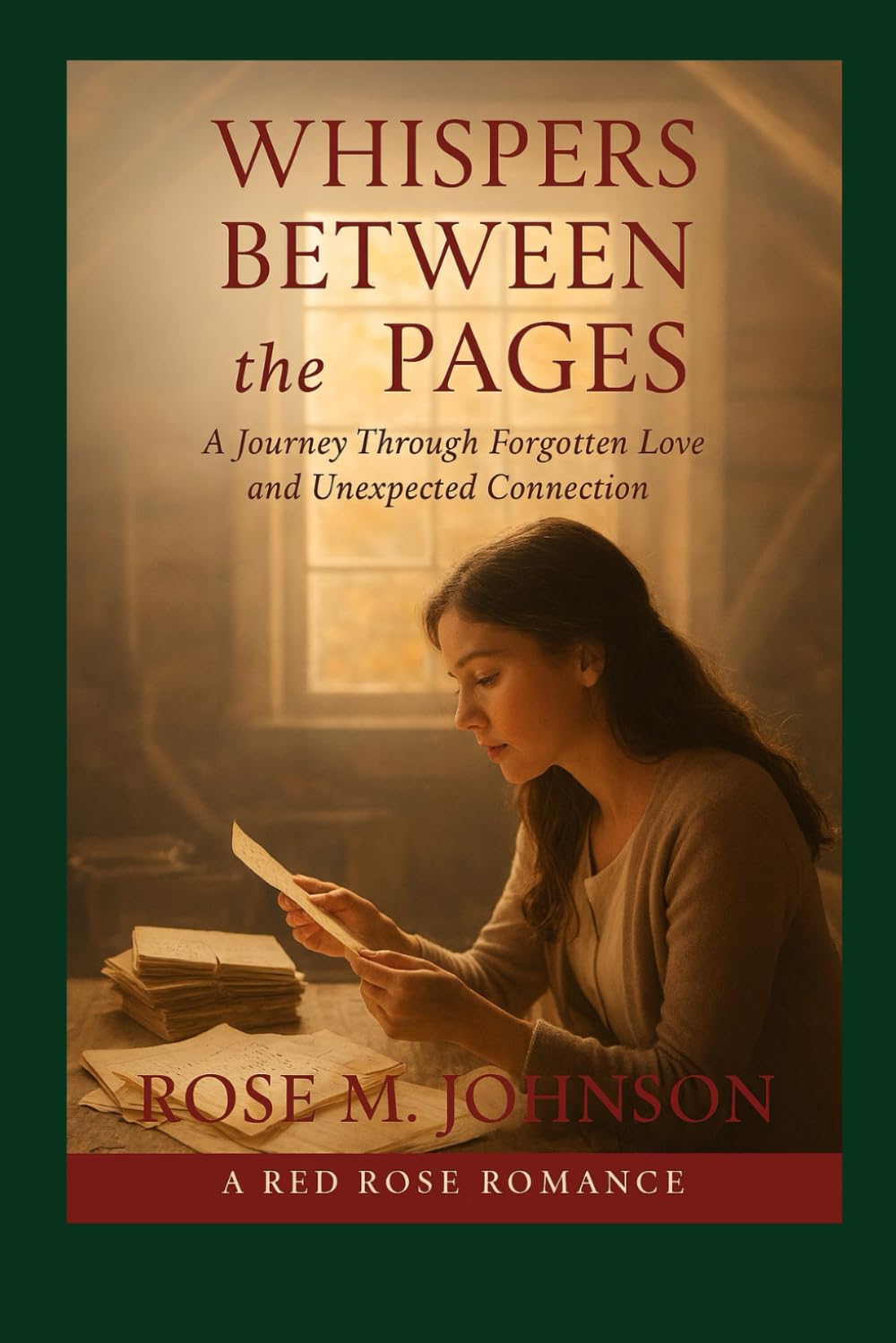 Whispers Between the Pages: A Journey Through Forgotten Love and Unexpected Connection (Red Rose Romance - Whispers)