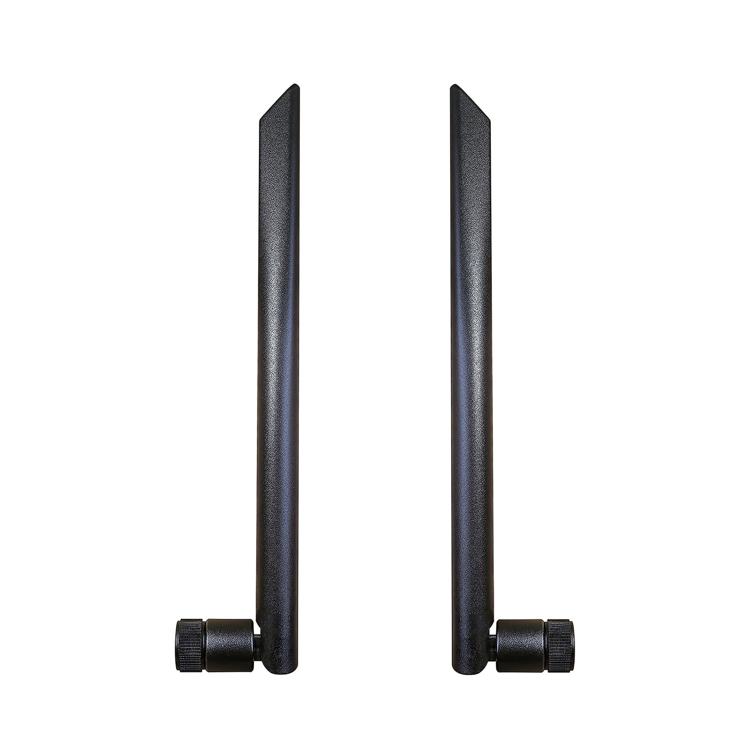 2 Stück 20 cm Antennen 600-6000 MHz GSM 3G 4G LTE 5G SMA MIMO kompatibel mit Router, Netzwerkkarte, Video, Jagd, Spiel, Sicherheitskamera, IOT, Handykamera-Blatt