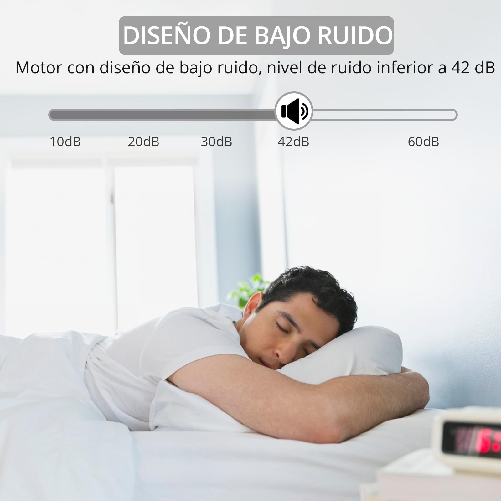 Justech DC 24V Actuador Lineal Motor 6000N 500mm Abridor Eléctrico de Puerta