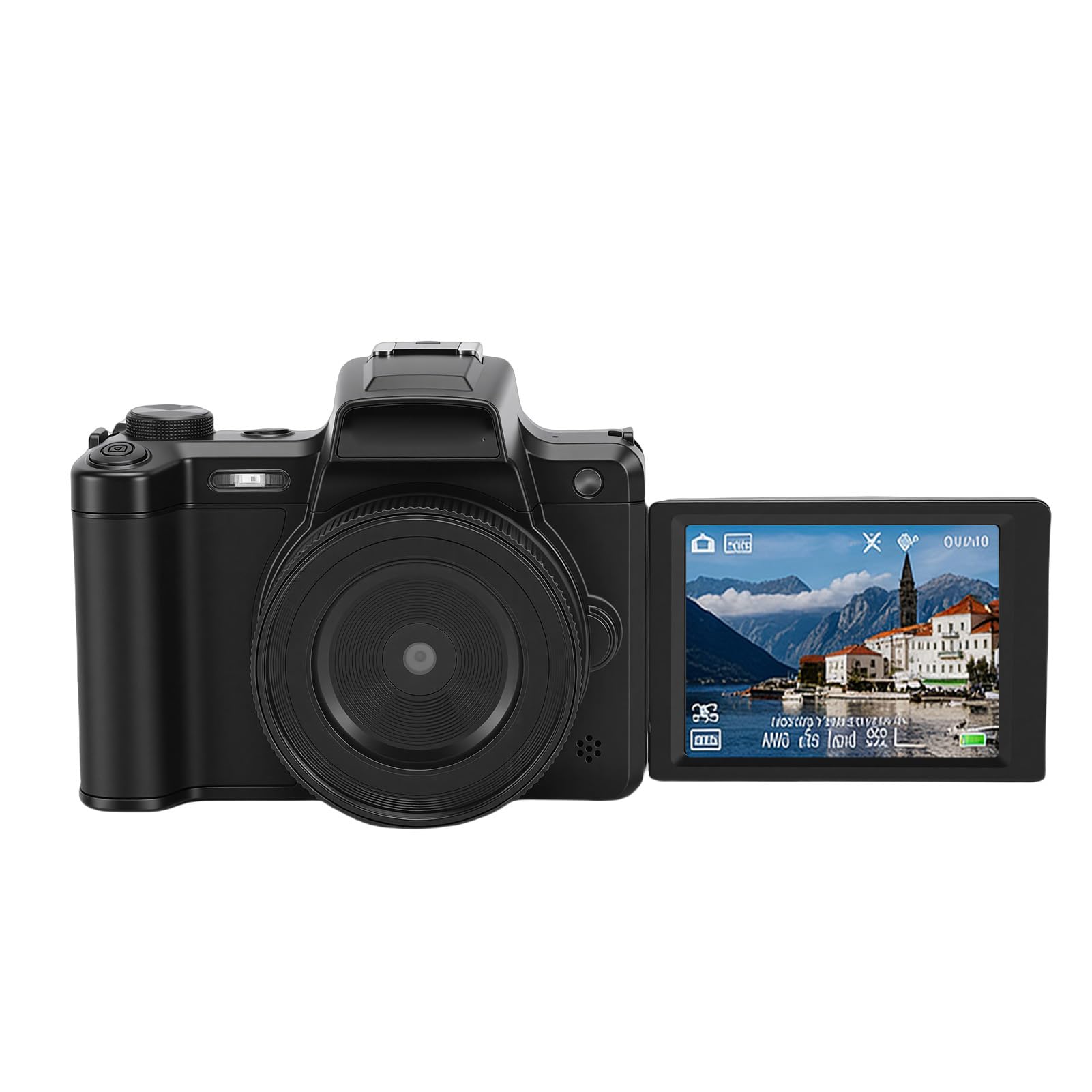 Digital Camera AF Autofocus MF Manual Focus 28x Zoom 4K 68MP Camera with 2.8 Inch 180 Flip Screen Flash Hot Shoe Mount for Photography-picture-30