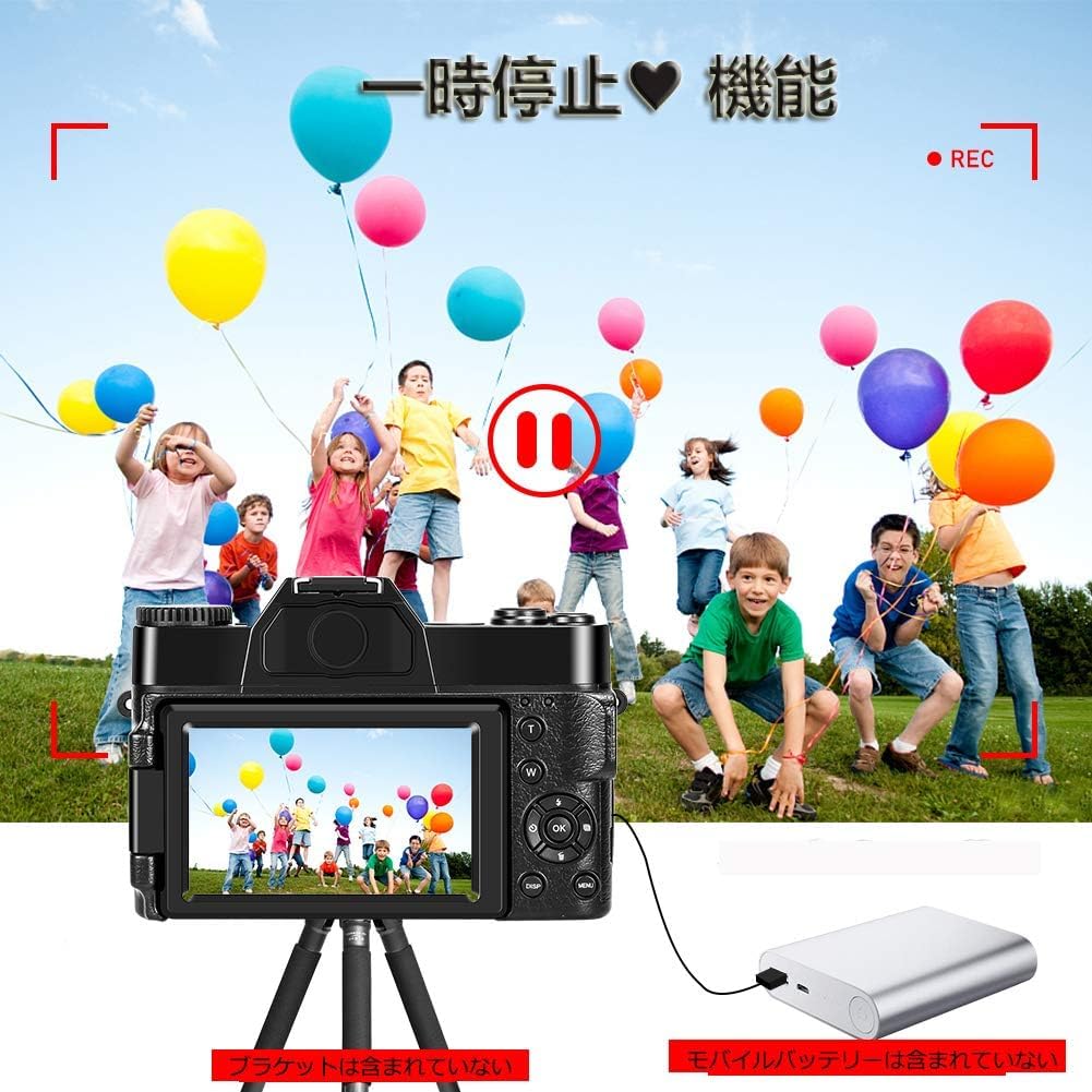 Amazon.co.jp: Keculbo デジカメ 4K デジタルカメラ5600万画素AF