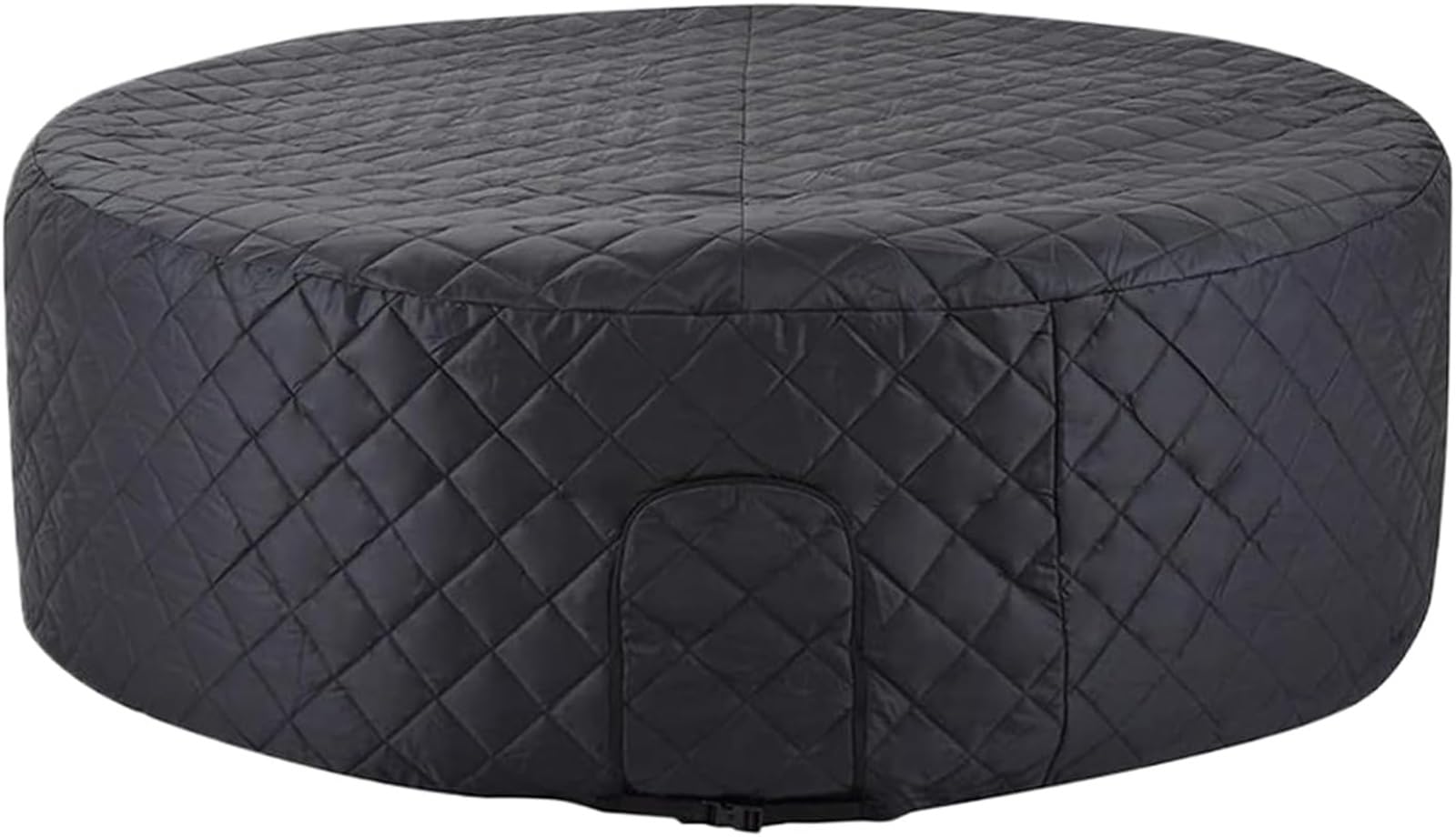 Hot Tub Cover for Outdoor Backyard, Combines Robust 210D Durability with Advanced Thermal Insulation(B(Round D208*H70cm))