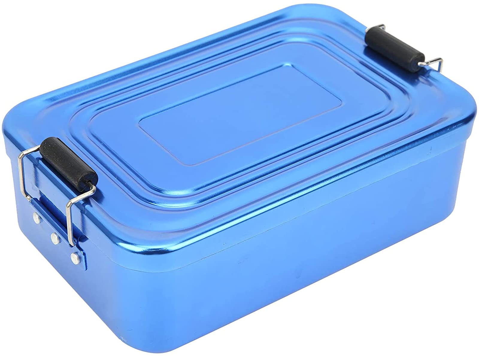 Bento Box Semplice, Scatola da Pranzo in Alluminio con Coperchio a Tenuta Stagna, Bella E Portatile, Adatta per Famiglia, Campeggio, Viaggi, Picnic