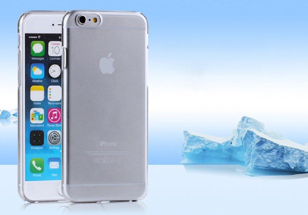 iPhone 6 Case, Crystal Clear Hard Back Panel Protective Case by Cosey Fam (Also Fits iPhone 6s)