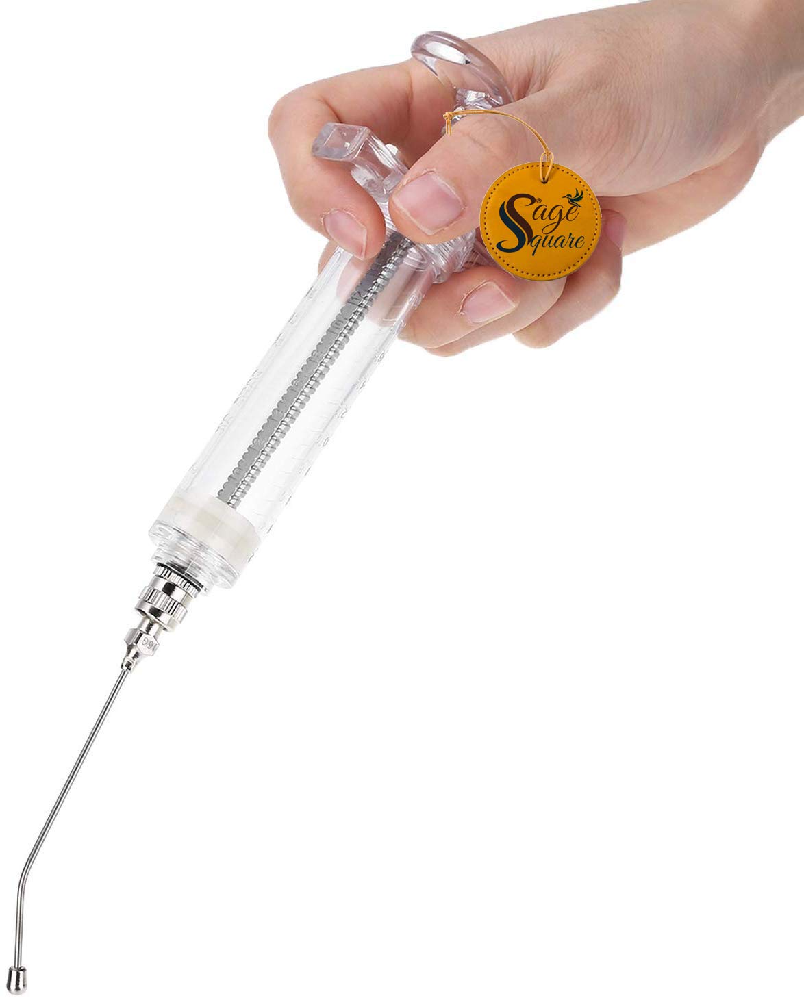 Sage Square Adjustable Hand Feeding Syringe with Full Kit for Birds, Puppy, Kitten, Dog, Cat, Hamster (50 ml) (Set) 3