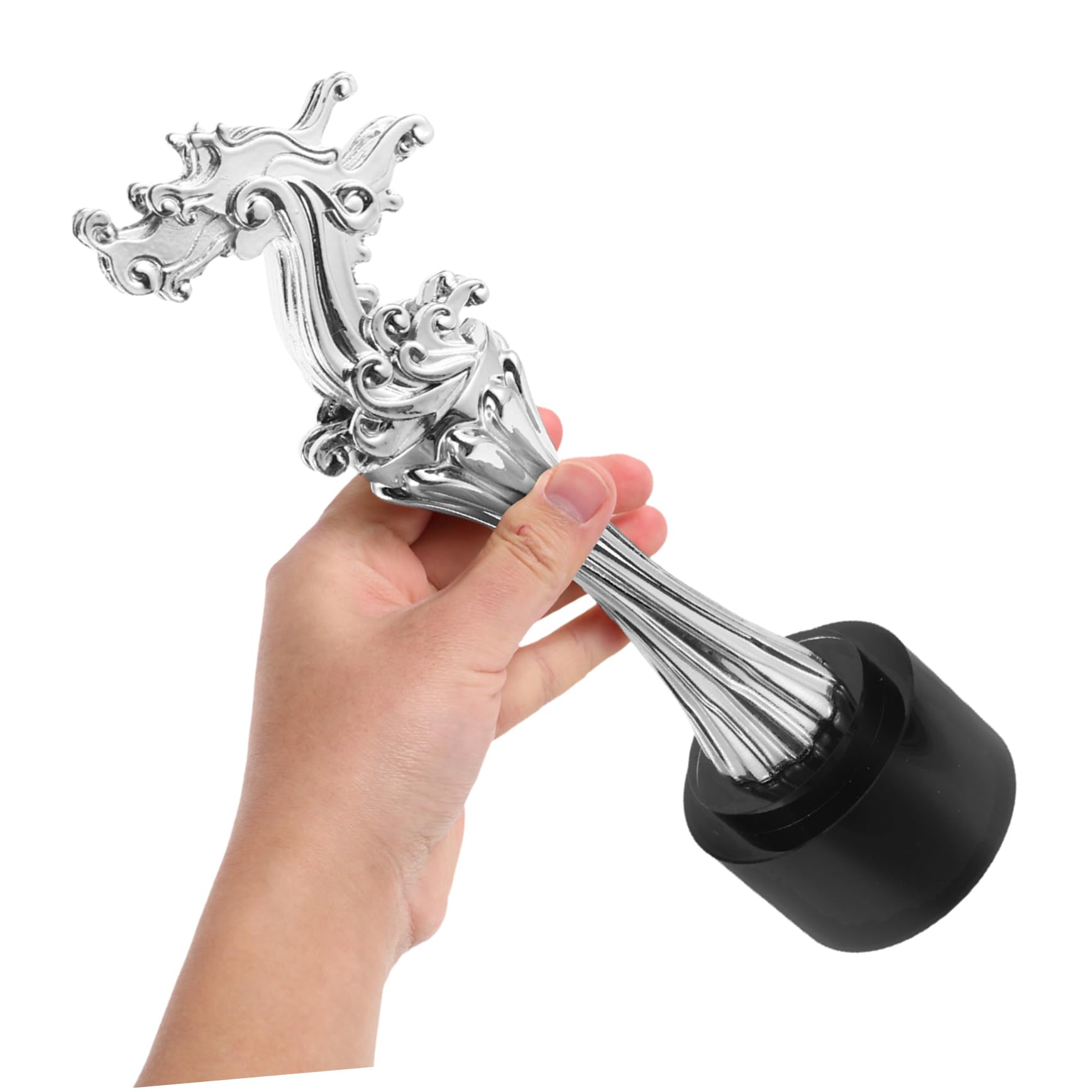 UKCOCO Della Barca del Drago Premio per La Scuola Decorazione del della Cerimonia Puntello a Forma Creativa di Grandi Dimensioni Argento Cristallo