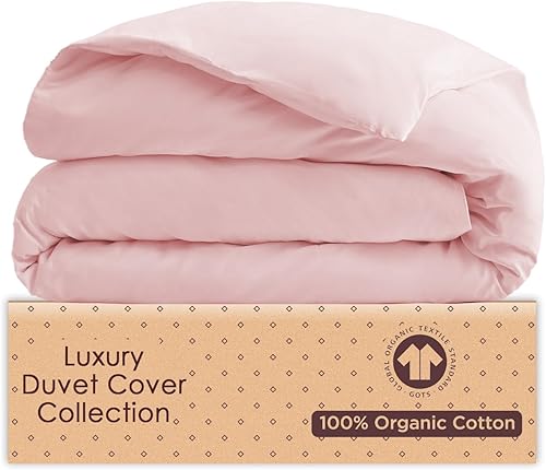 Tissaj - Sábanas de cama de algodón orgánico 100%, fundas de edredón y sábanas bajeras – 500 hilos, certificado GOTS – sábana bajera, sábana plana,