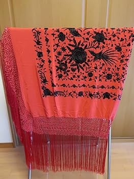 Amazon.co.jp: フラメンコ ダンス 衣装 マントン シージョ