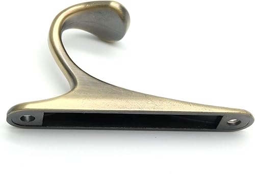 Miniatura 7 de Rannb Bata de un solo gancho para colgar en la pared, color rojo cobre, paquete de 6