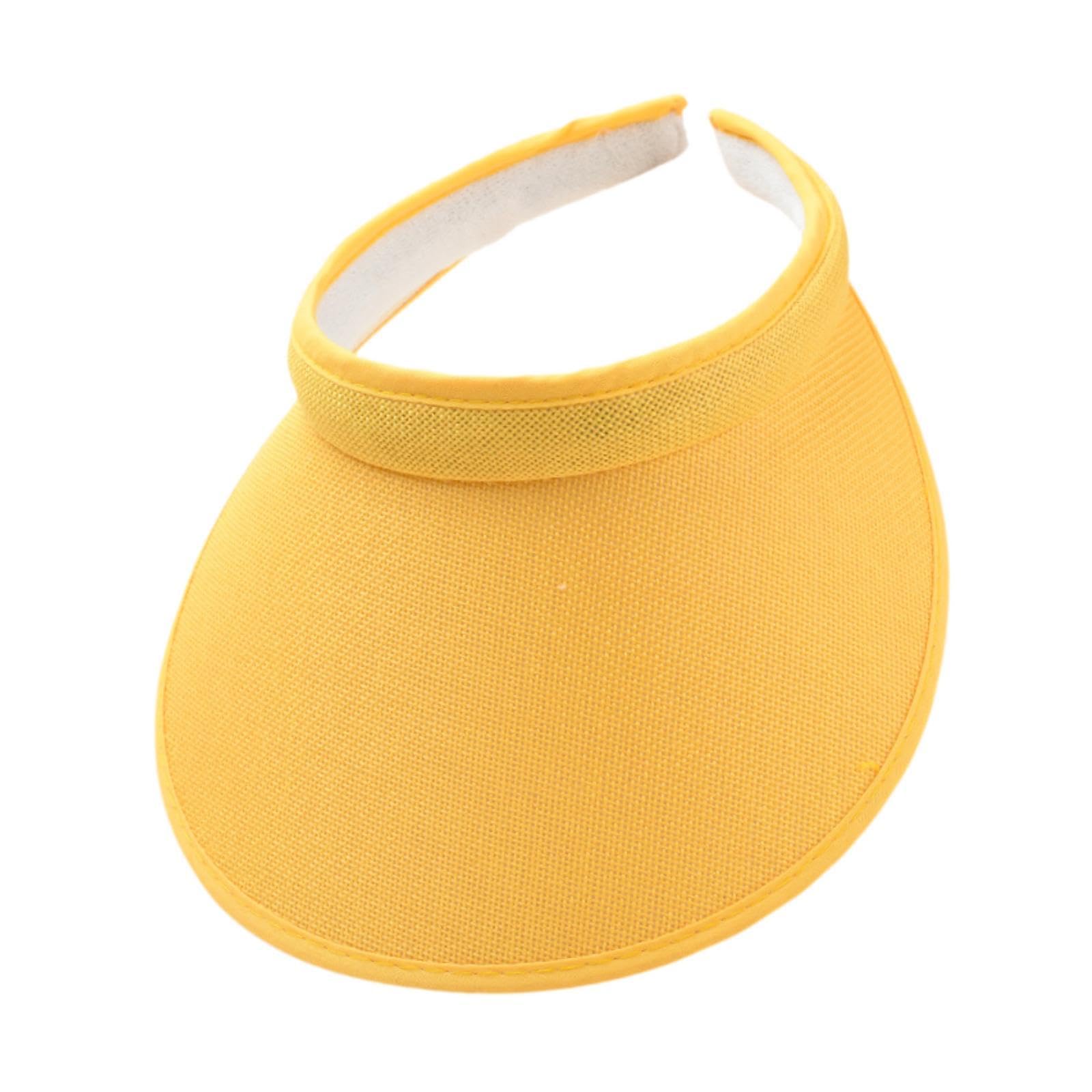 Meadawgs®Sun Visor Hat Comfortable Lightweight Clip on Visor for Tennis Beach Cycling Yellow|Clothing, Shoes & Accessories|Womens Accessories|Hats-image-28