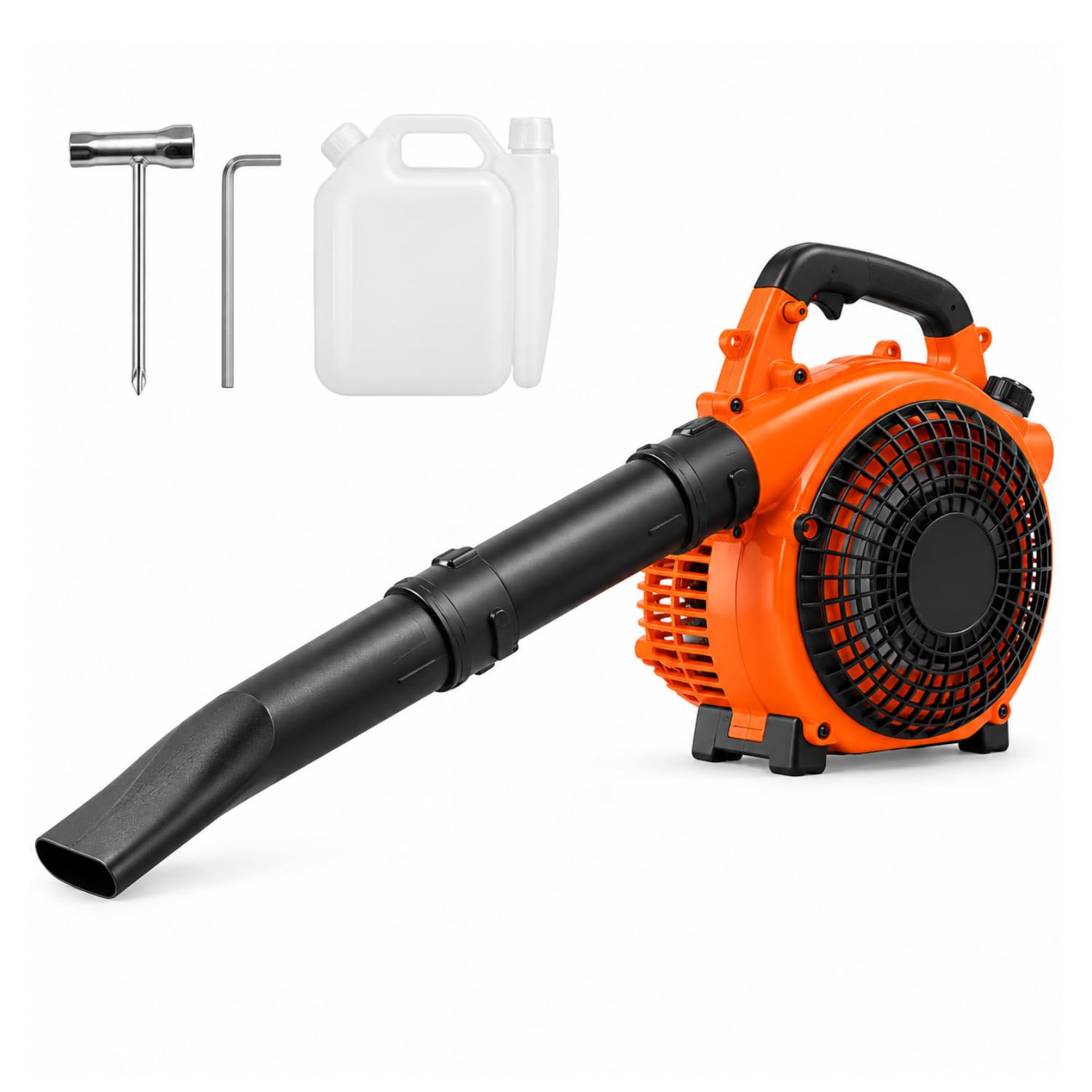 Soffiatore a Scoppio 25CC Motore 2 Tempi 1500W per Giardino