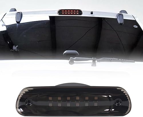 Miniatura 7 de Tercera luz LED de freno trasera para Grand Cherokee, luz de freno central de montaje alto compatible con Jeep Grand Cherokee 1999-2004 (negro