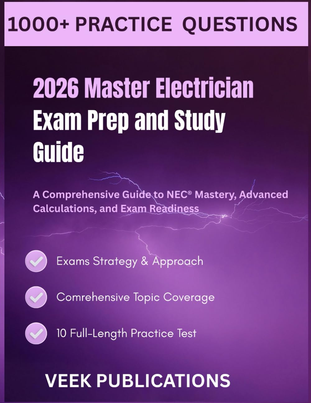 2026 Master Electrician Exam Prep and Study Guide: A Comprehensive Guide to NEC® Mastery, Advanced Calculations, and Exam Readiness