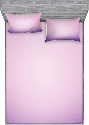 Miniatura 200 de Ambesonne Juego de sábanas bajeras y fundas de almohada, diseño retro de los videojuegos con botones de joystick vintage de los años 80 y 90, diseño