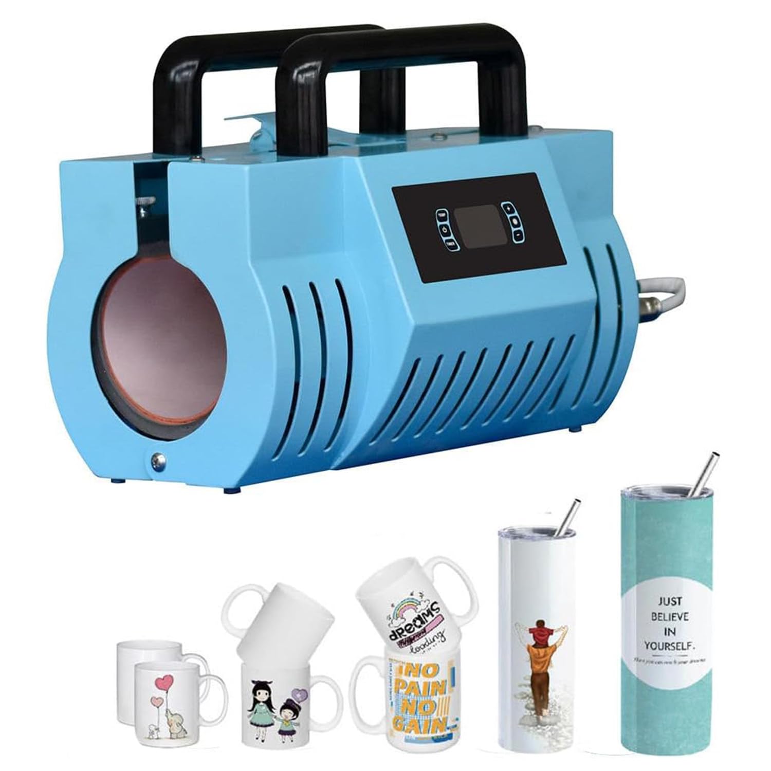 Macchina della pressa di Calore del Tumbler per la pressa di Calore della Tazza dell'automobile da 10-30 Once Sublimazione della Macchina della pressa della Tazza del Tumbler Vuoto Sottile