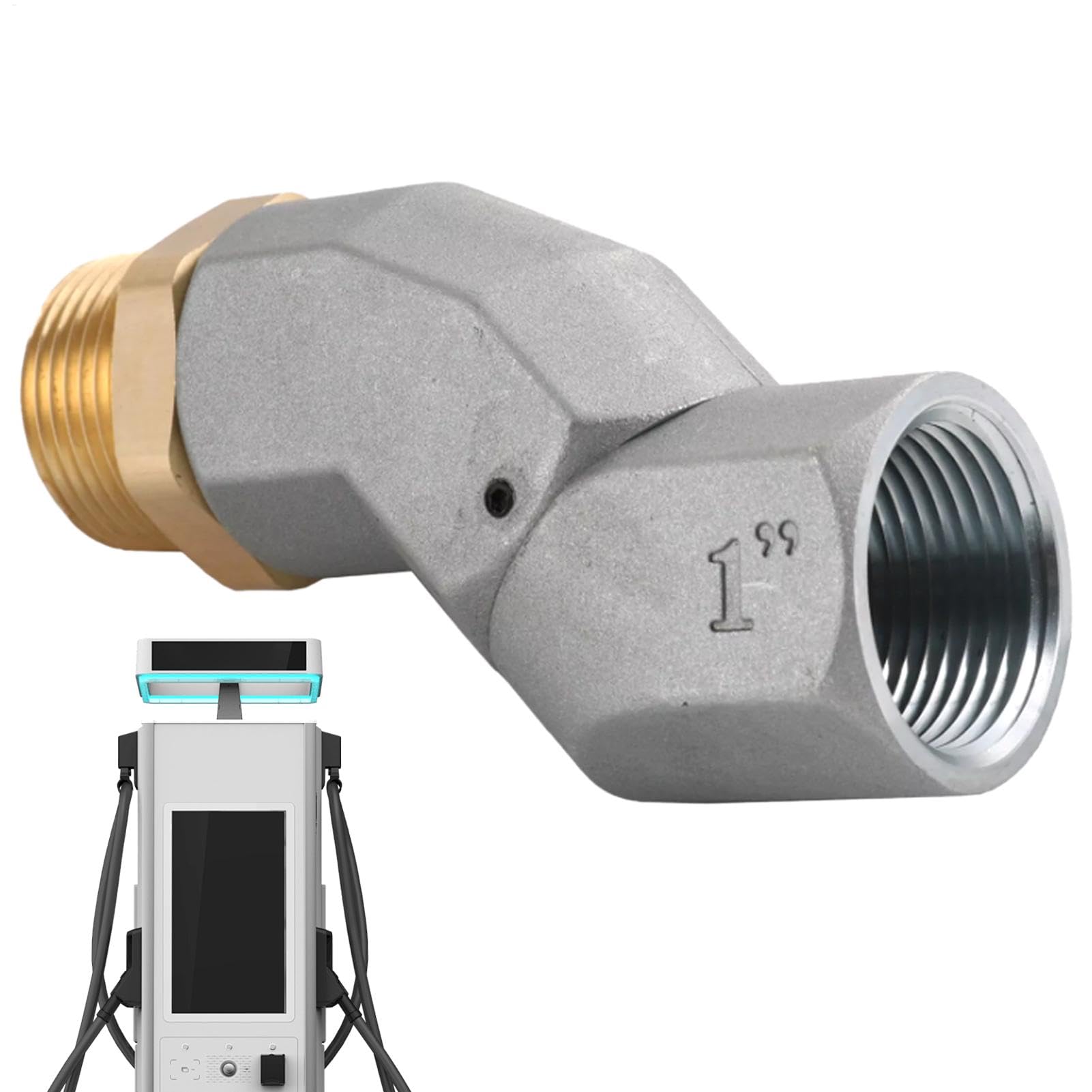 Adaptateur de douille articulée NPT anti-fuite pour fluide et zinc