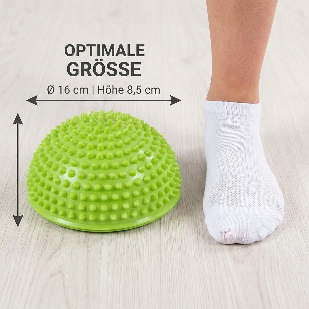 Balance Riccio – Set da pezzi – Diametro 16 cm, verde, 16 cm