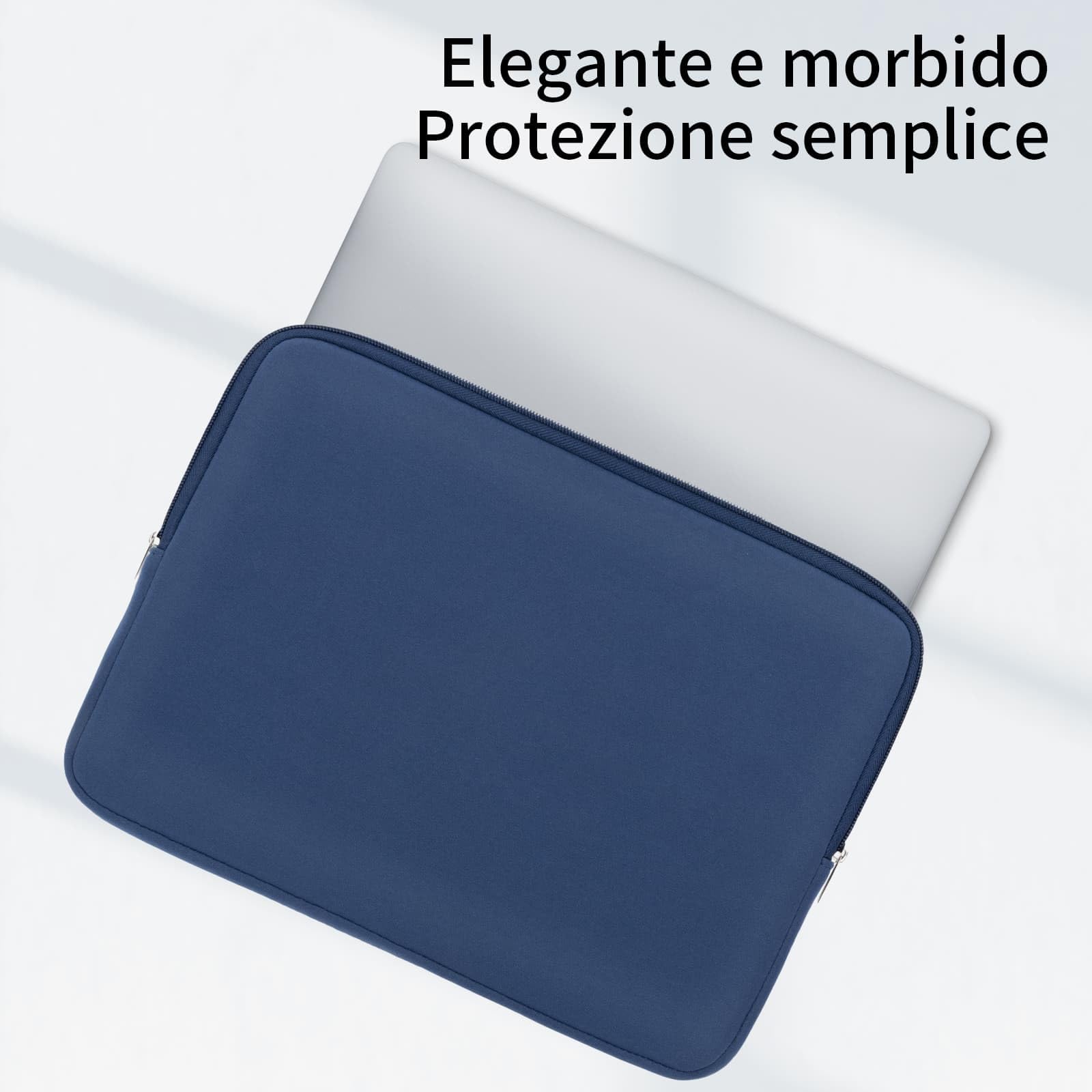 Custodia Protettiva Per Laptop 13,3 Pollici – Morbida, Antiurto E Impermeabile – Compatibile Con MacBook, HP, Lenovo, ASUS, Acer – Colore Nero