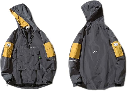 pullover jacket with front pocket