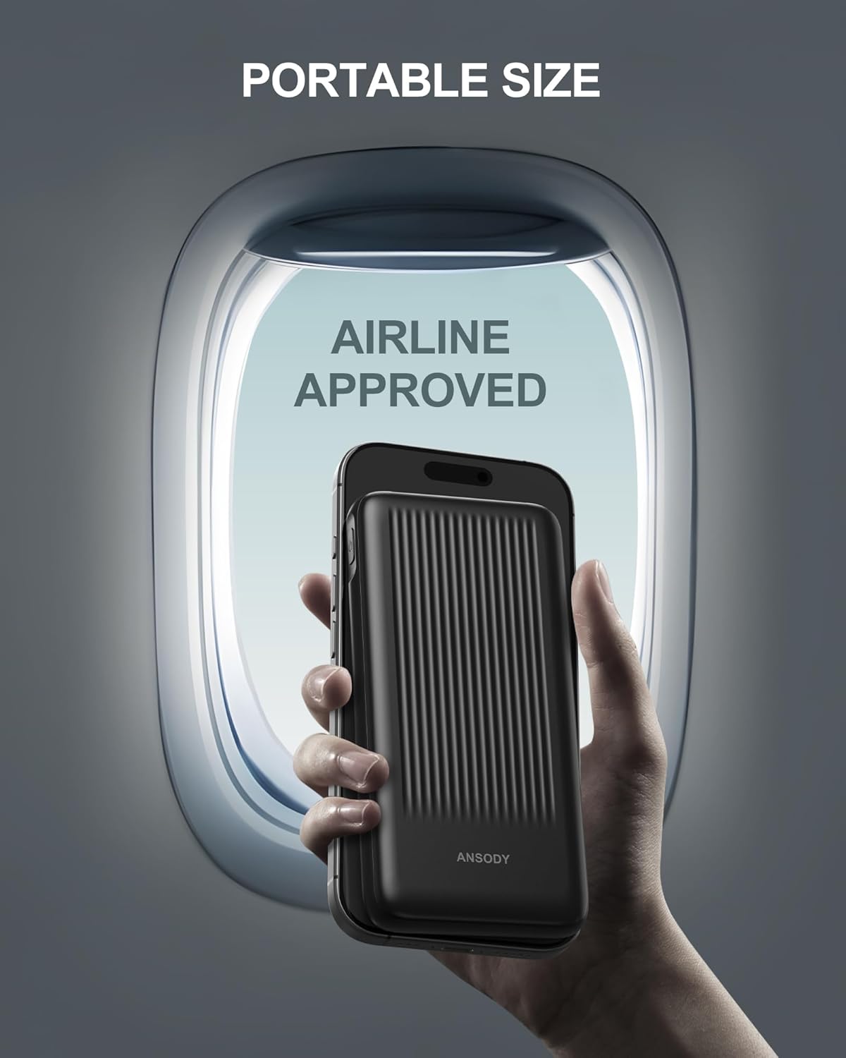 2-Pack Portable Charger, 10000mAh 22.5W Compact USB C Power Bank Fast Charging with 2 Outputs & 2 Inputs, LED Display Battery Pack Compatible with iPhone Samsung iPad Tablets, Black & Black - Image 7