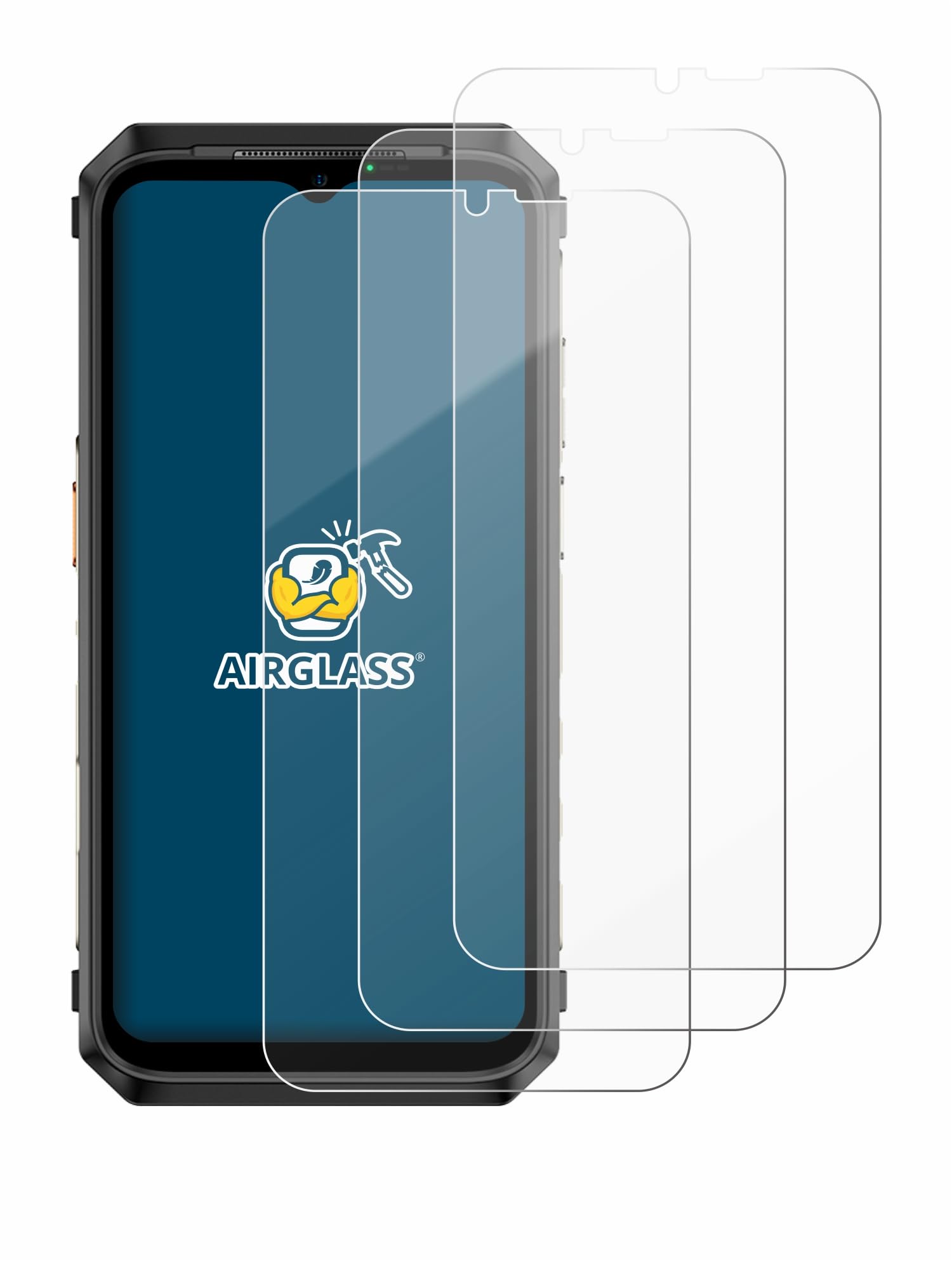 brotect Pellicola Protettiva Vetro per Ulefone Power Armor 16 Pro Protezione Schermo [Durezza Estrema 9H, Chiaro