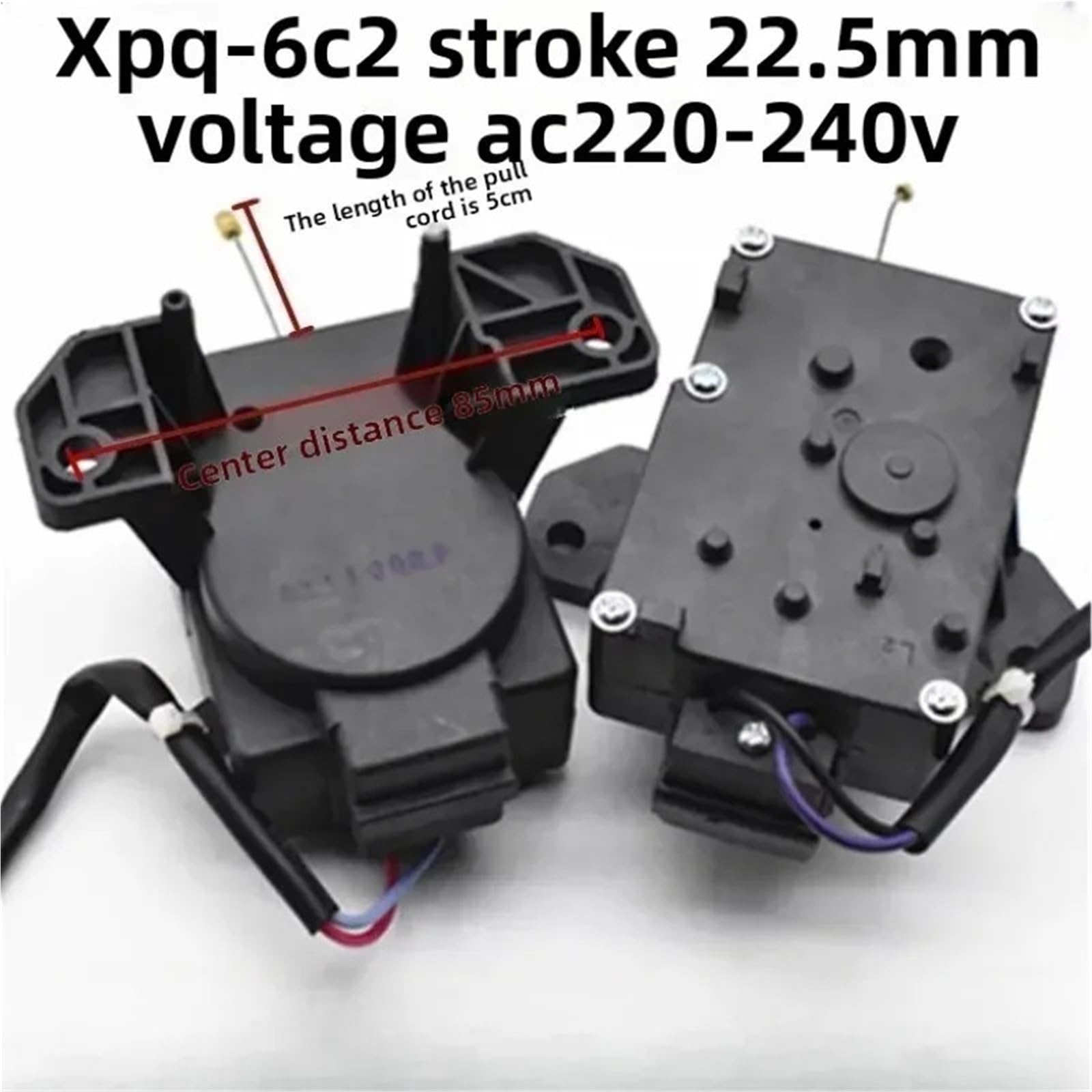 Tractor De Drenaje De Lavadora,Compatible Con Midea,Compatible Con Swan | XPQ-6C2 Corrida Del Motor De La Válvula De Drenaje 22.5mm