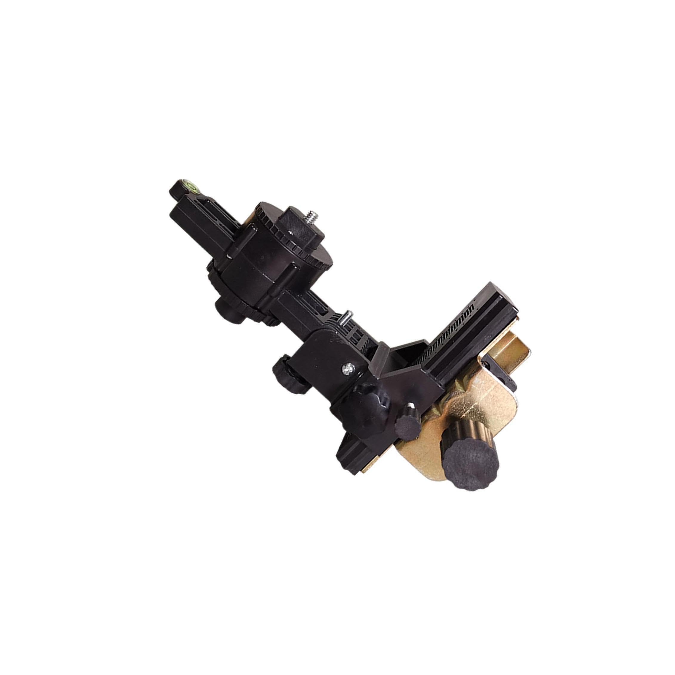 ALCXAZS Automatic Leveling Bracket with Level Telescopic Rod Featuring Quick Installation Lightweight to Meet User Needs Lifting Support Pole Level Lifting, Type 2