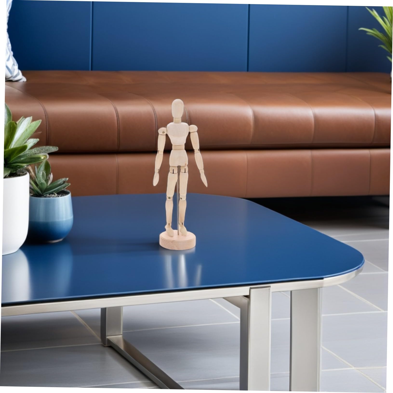 NUOBESTY 5 Pièces Mannequins Dessin Articulés avec Support Modèles Flexibles pour Croquis Artistiques Étude Anatomique et Décoration Variées pour Artistes et Étudiants