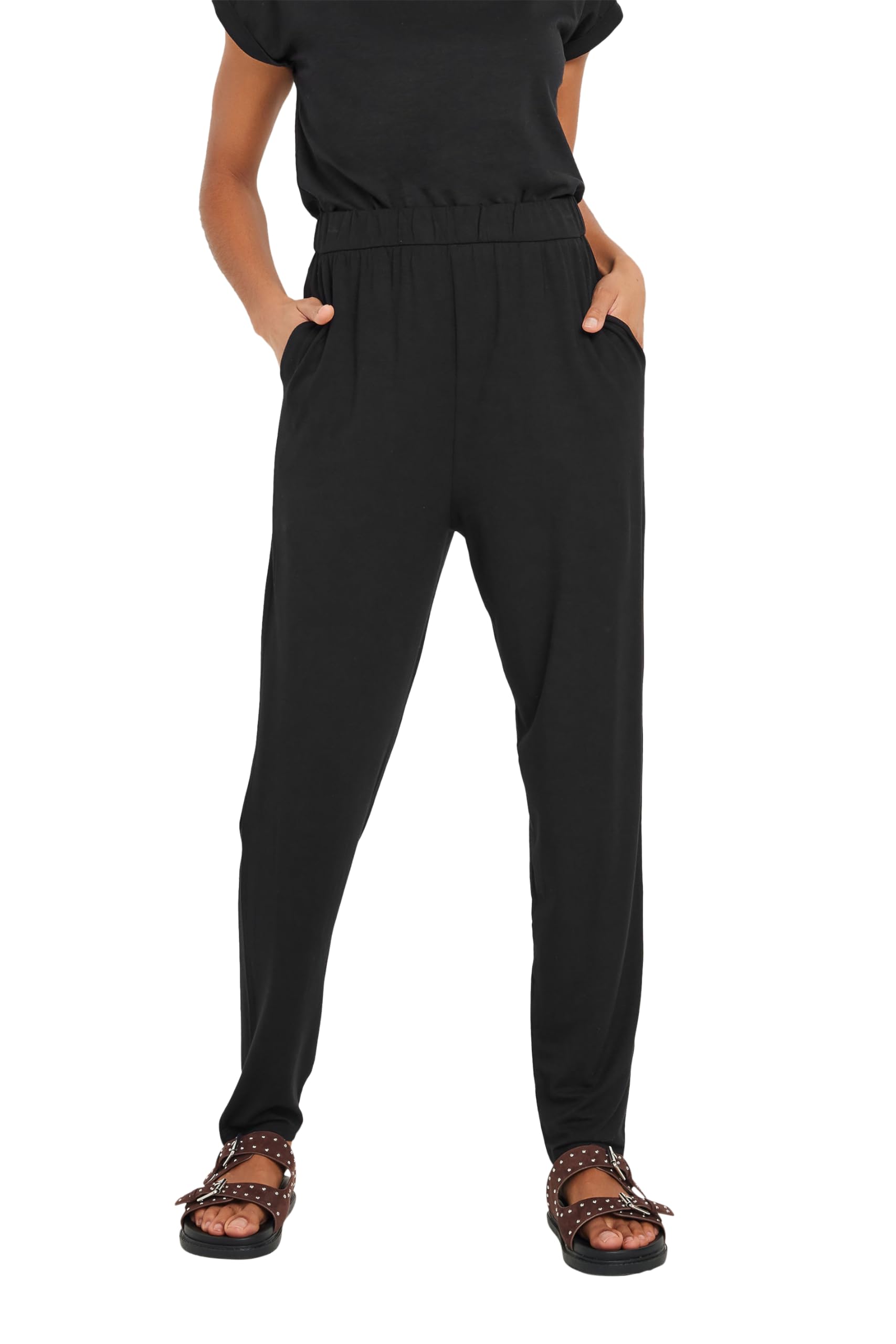 M&Co Womens Hareem Trousers - Women's Black