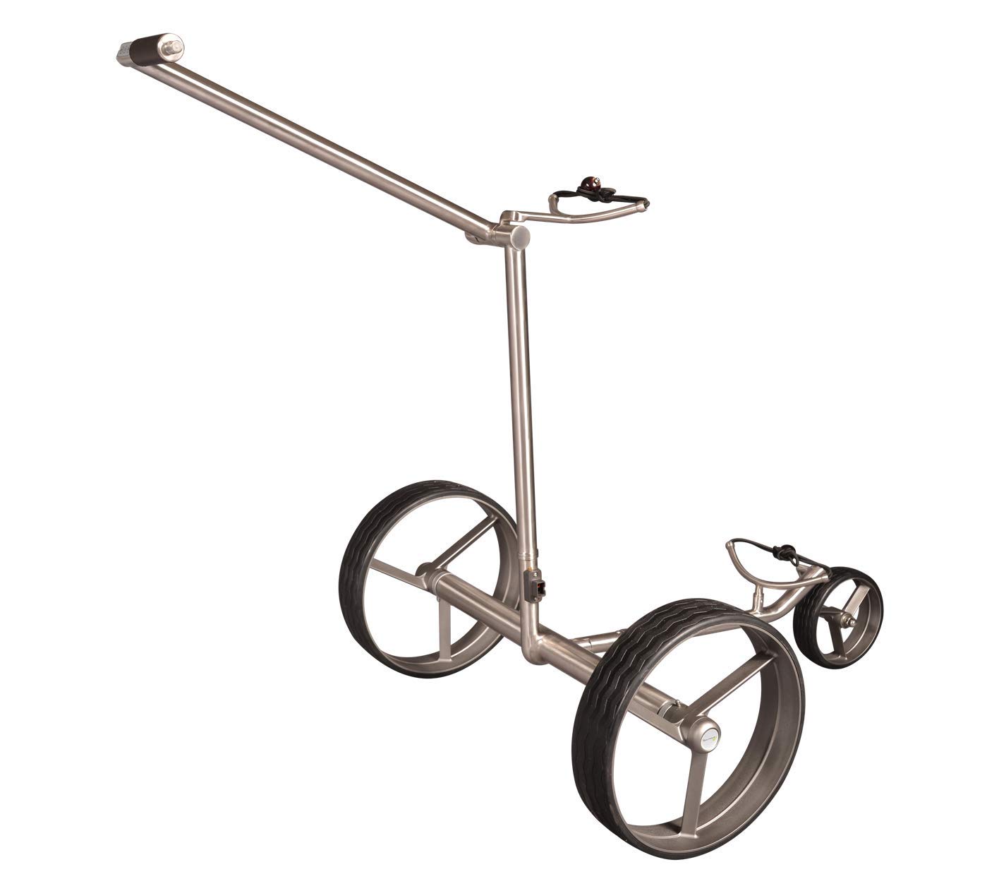 K1 Kolibri Lithium Elektrotrolley Golfcaddy, Bedienung durch Bedientasten, schnell-klappbar/-zerlegbar, mit Fernsteuerung