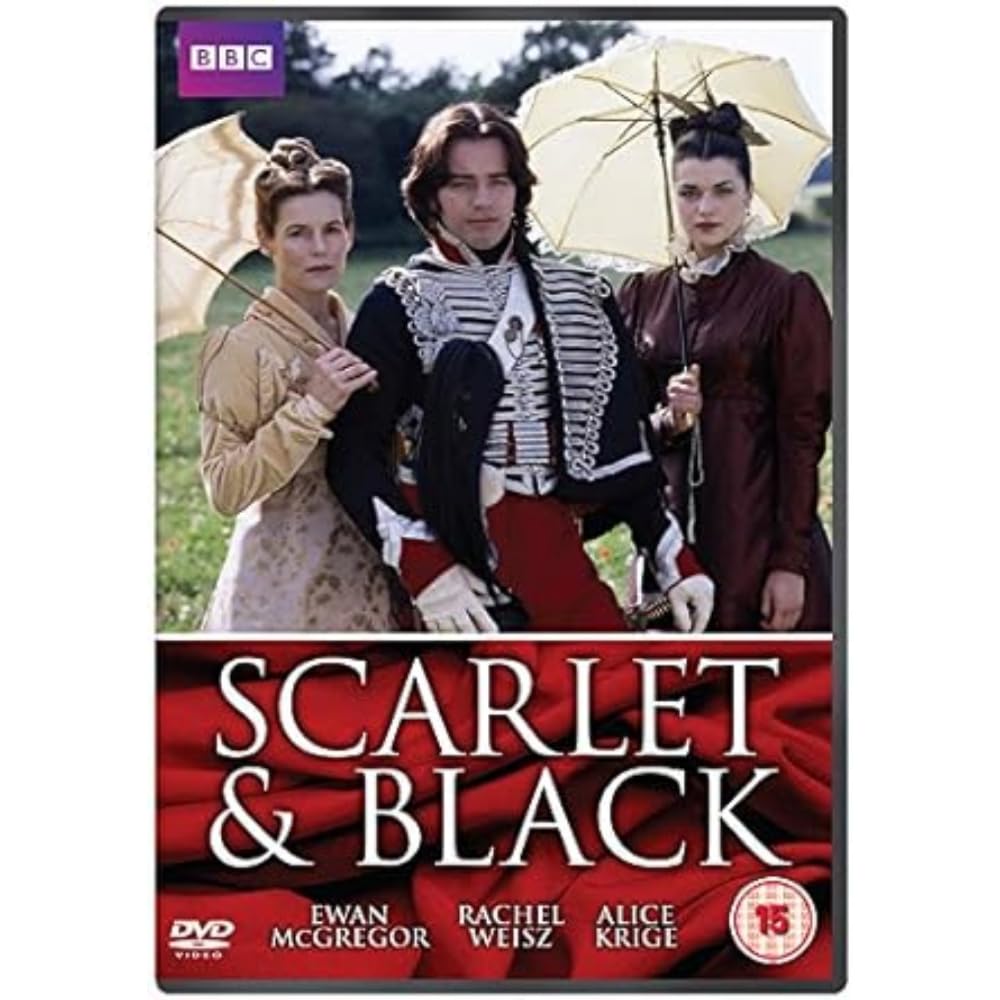 Scarlet and Black DVD   Ewan McGregor Rachel Weisz   1993 TV BBC New Sealed