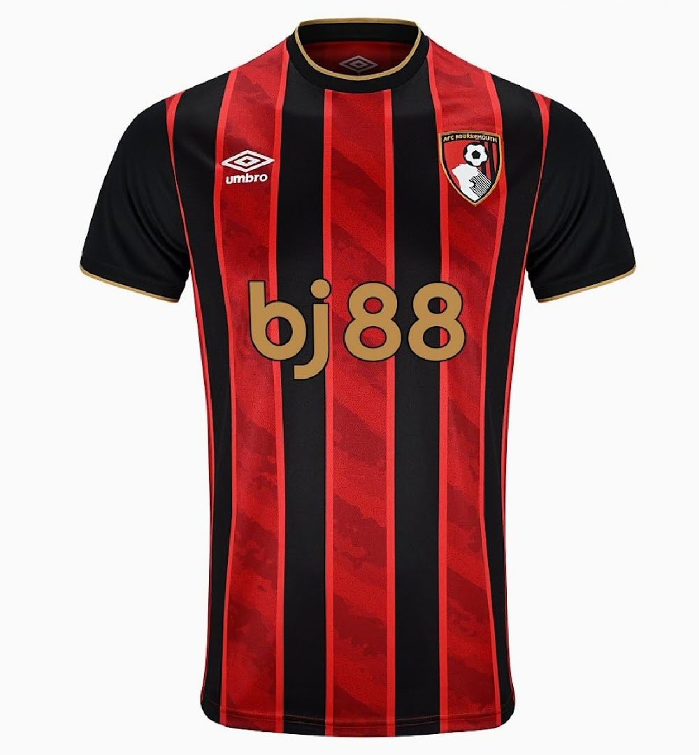 Bournemouth  Men's   Home 2025/26 Football Shirt, Football by Umbro in Size M, Sports Direct