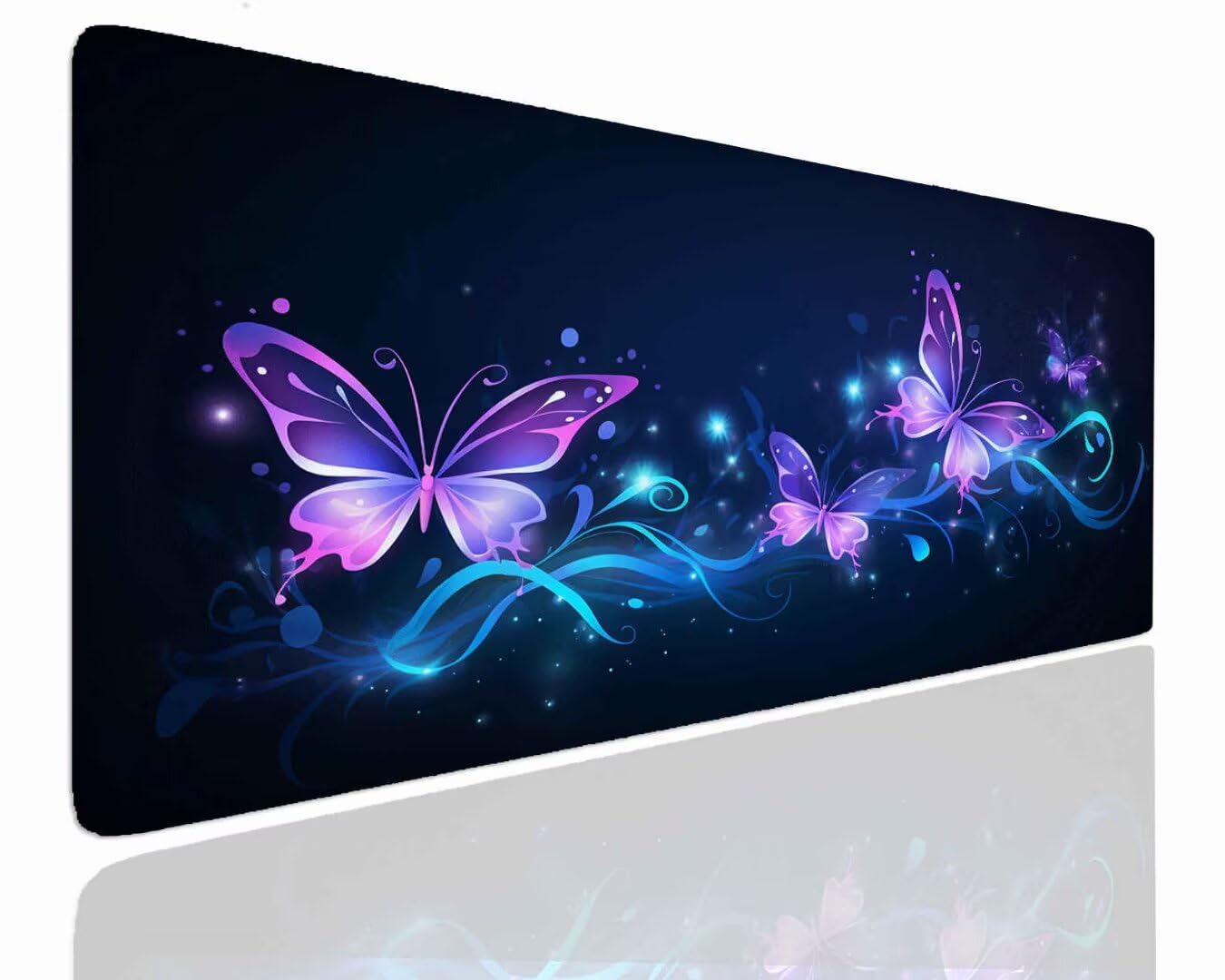 Alfombrilla Ratón XXL Gaming, Alfombrilla Escritorio 900x600x4mm, Mouse Pad Mat XXL Antideslizante, Alfombrilla Raton Base de Goma Tapete Rato Gamer Mousepad XXL para PC, Oficina Design J-304