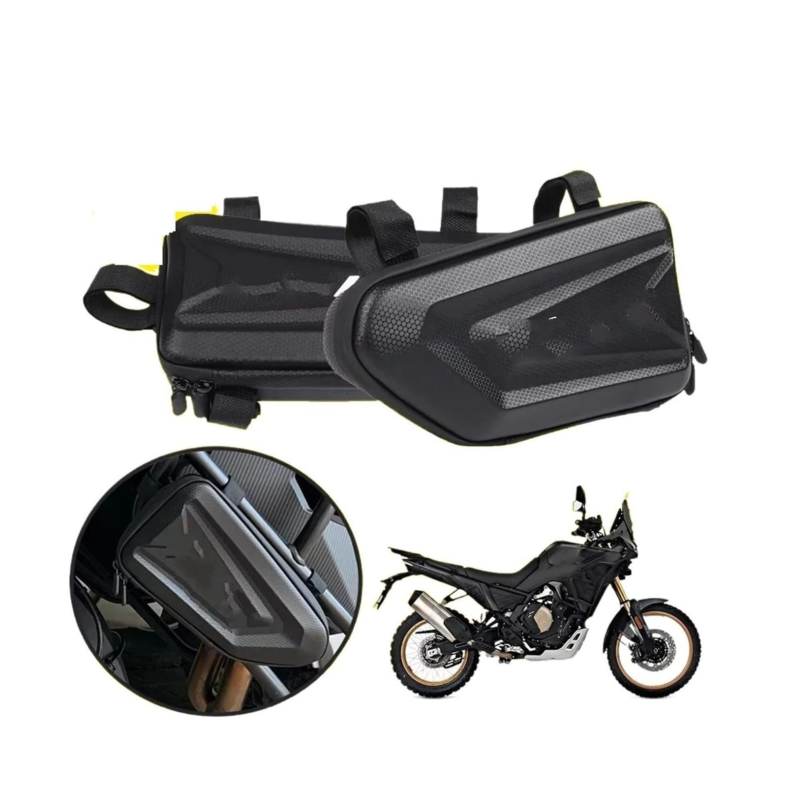 Borsa Montare Telaio Moto Per VOGE 800 Per Rally Per DS800X Accessori Borsa Laterale Borse Per Attrezzi Telaio Asta Per Paraurti Custodia Impermeabile