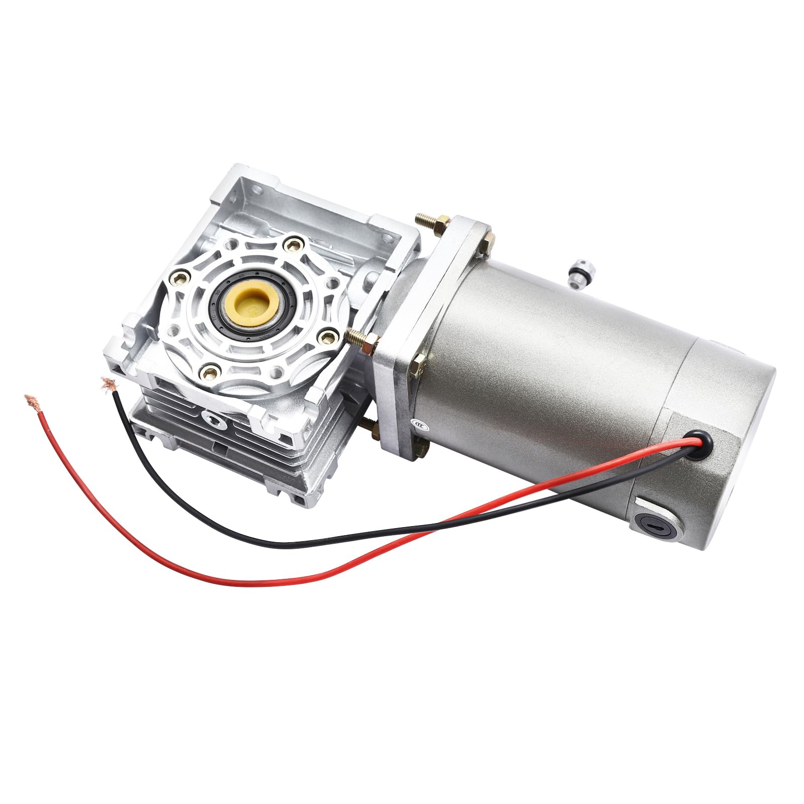 Motoriduttore A Vite Senza Fine 12V 3 RPM - Motore Elettrico Ad Alta Coppia, Reversibile, Per Progetti Fai-da-te E Robotica - Foto 2