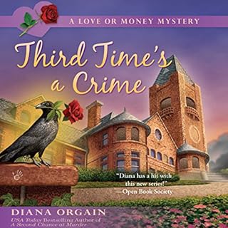 Third Time's a Crime Audiolibro Por Diana Orgain arte de portada