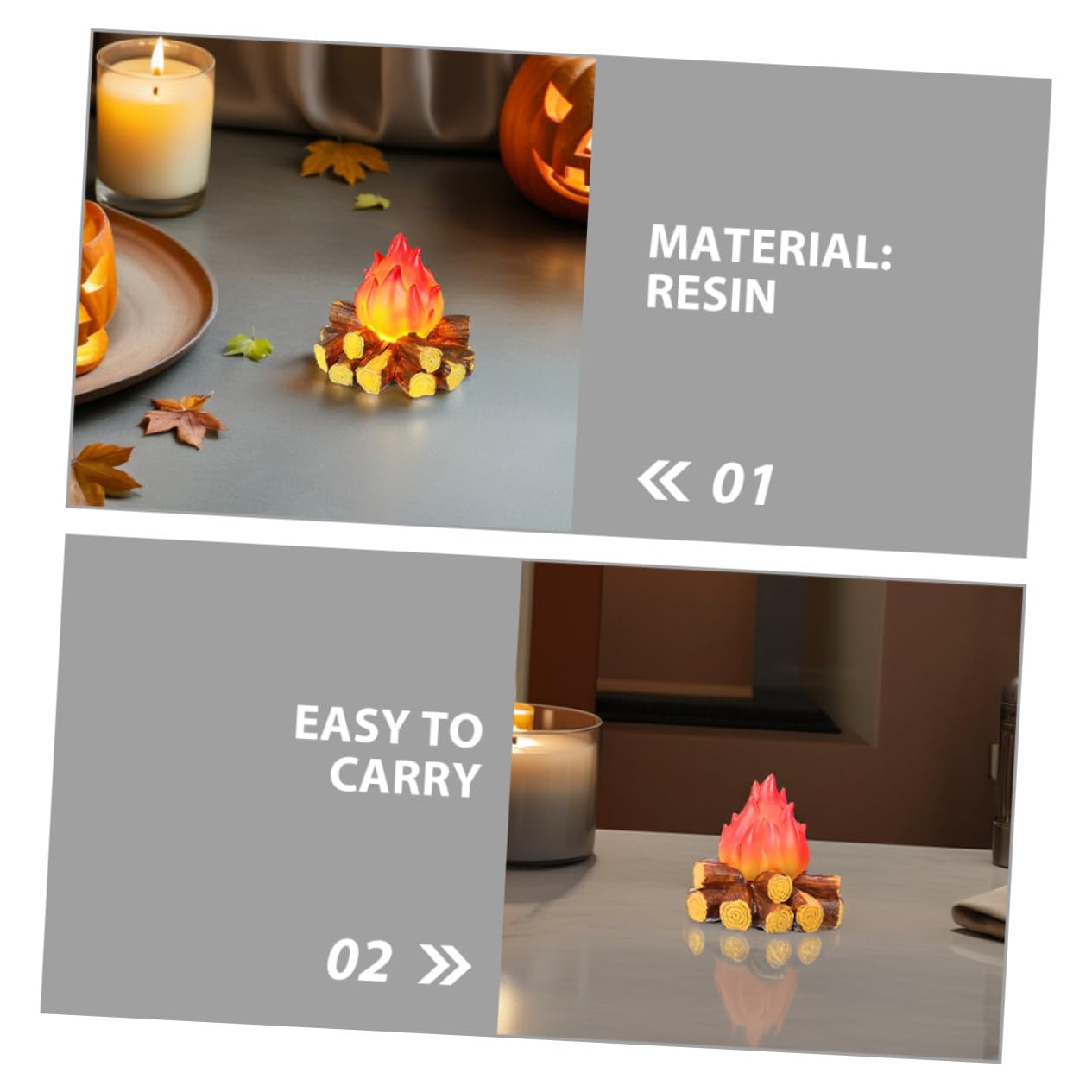 Ciieeo 2pezzi Lampada Fiamma Artificiale LED Luce Notturna Effetto Fuoco Realistico Decorazioni da Tavolo in Illuminazione Esterna per Feste e Campeggio