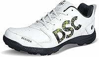 DSC Beamer Men's Cricket Shoes - Lightweight Durable PVC Sole, EVA Cushioning, Ventilation, Toe Protection for Peak Performance