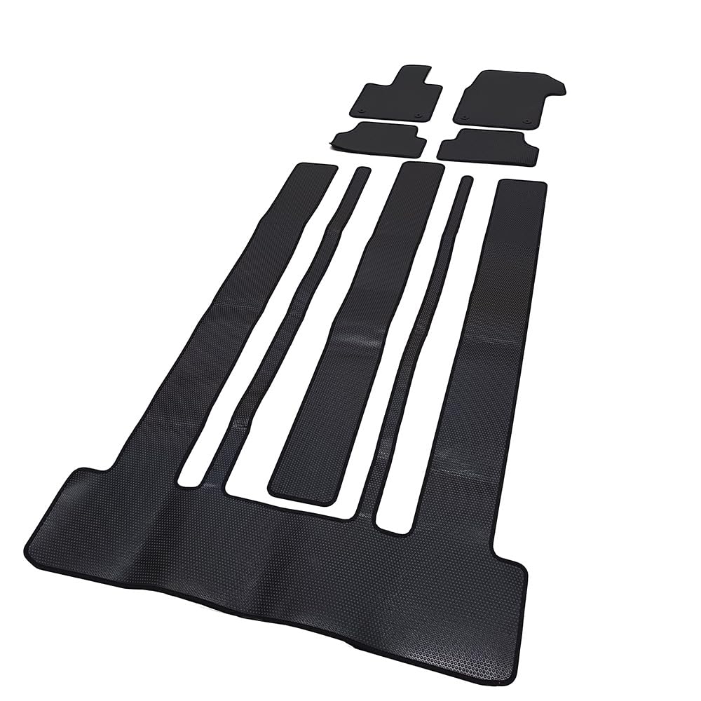 Car Lux AR07571 - Tappetini in Gomma su Misura CarGrip per VW T7 Multivan dal 2021