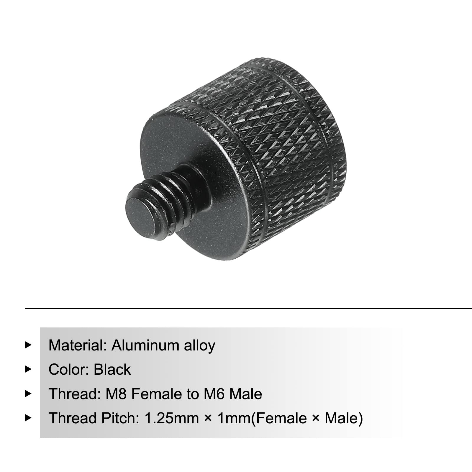 Amazon.com: MECCANIXITY Mic Stand Adapter M8 Female to M6 Male