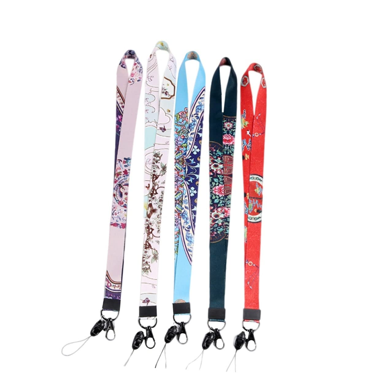 DOITOOL 18stücke Teiliges Retro Lanyard Halsband Für Schlüssel Und Handy Und Haltbarkeit Farben Zufällig Für Schule Büro Und