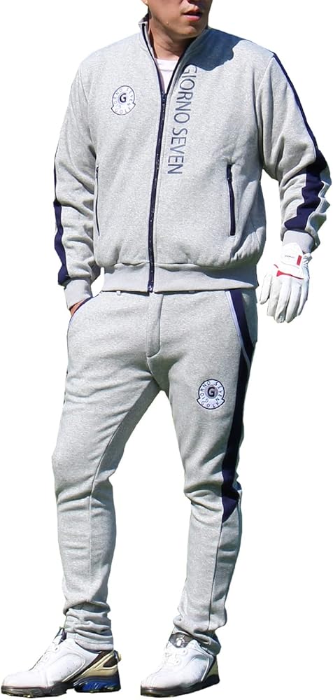 Amazon | [MC MensCasual] [GIORNO SEVEN ジョルノセブン] ゴルフ 上下