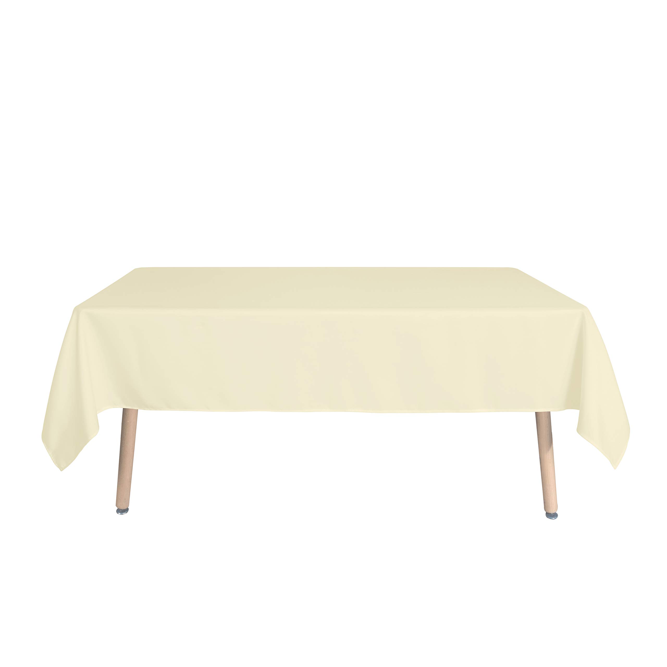 YVONAU Nappe Rectangulaire En Polyester Infroissable Et