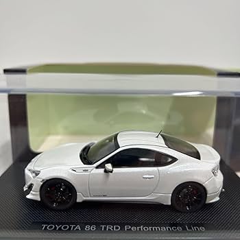 EBBRO エブロ トヨタ86 TRD Performance Line Amazon | EBBRO 1/43 ミニカー 86 TRD Performance Line White