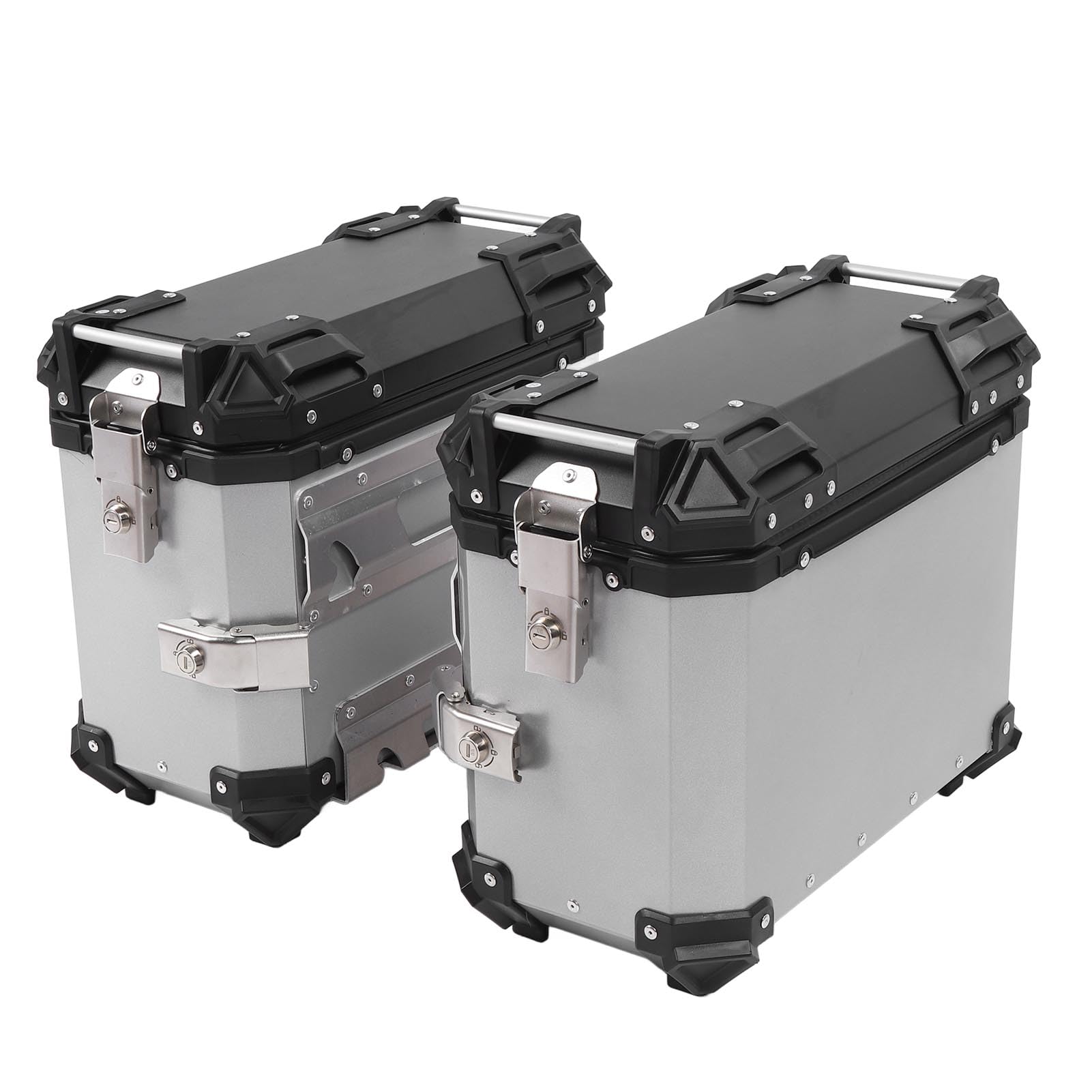Yinhing Aluminiowe Boczne Kufry Motocyklowe 38L, para z Zamkiem i