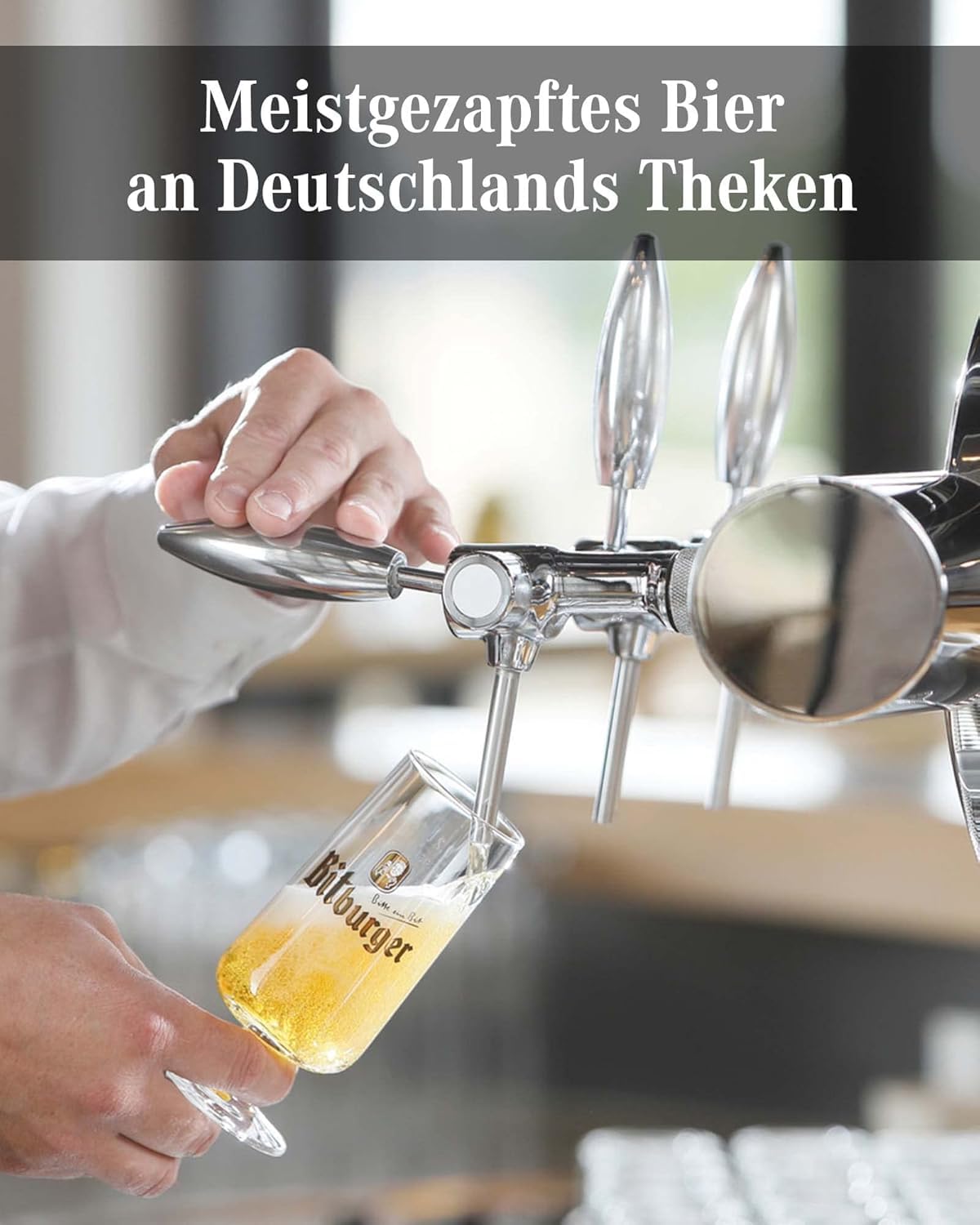 Bitburger Premium Pils - Dosen-Bier (24x 0,5l) - Leichter, Feinherber Pilsgenuss - Intensives Hopfenaroma - Nach Deutschem Reinheitsgebot gebraut - WM Edition: nur so lange der Vorrat reicht