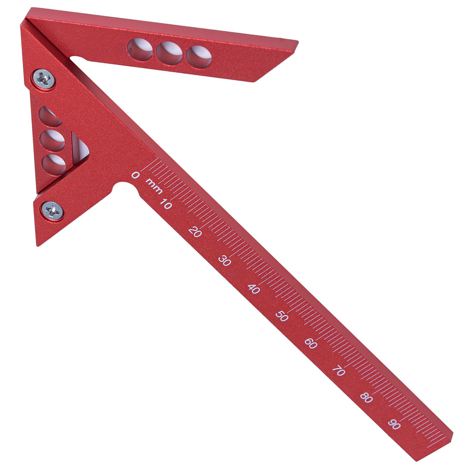 1 Pc Centre Finder Centre Scribe Woodworking Center Scribe Square Center Scribe Angle Measurement Tool for Woodworking Measurement Hardware Processing Cylindrical Centring and Angle Marking