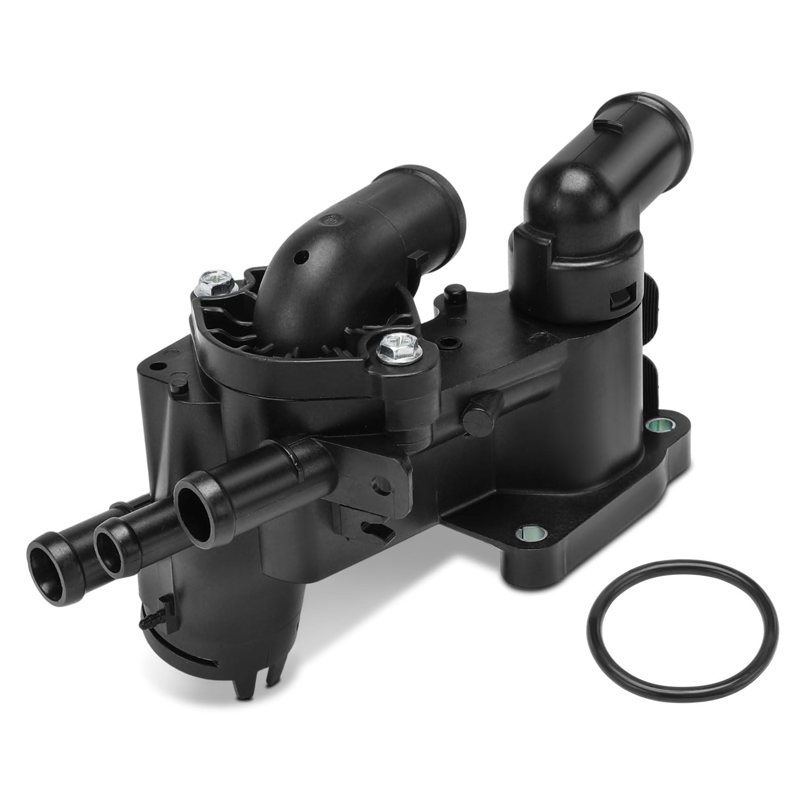 Frankberg Termostato del liquido di raffreddamento 80°C/87°C 032121111AP | Compatibile con: Polo 9A 9N, Polo 6C1 6R1, Ibiza IV ST 6J8 6P8, Polo 6N1, Ibiza IV 6J5 6P1, Polo Variant 6V5